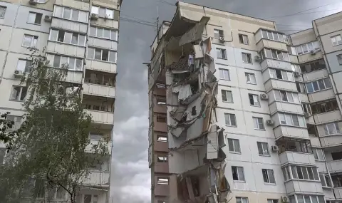 Украйна за срутената сграда в Белгород: Това е провокация на Путин - 1