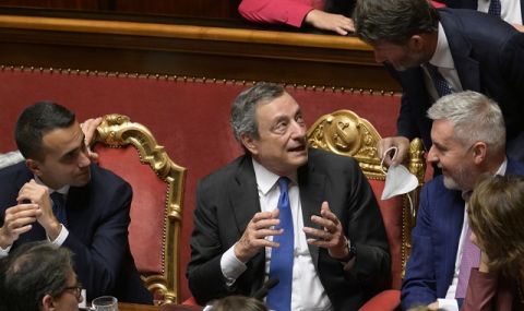 Победа за Марио Драги! Италианският Сенат потвърди доверието си в правителството  - 1