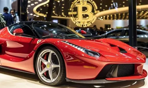 Ferrari продаде първата кола за биткойни - 1