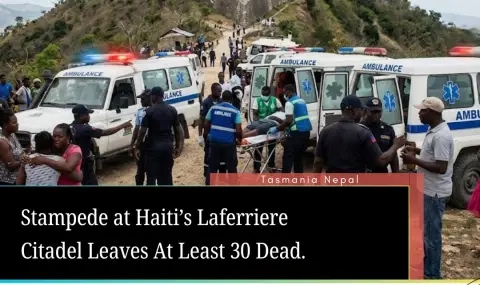 30 хаитяни загинаха в блъсканица край историческата цитадела Лафериер - 1