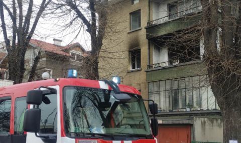 Пожар в къща в Пловдив, пострада възрастна жена
