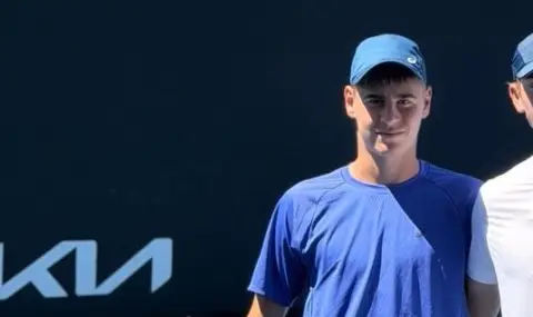 Още едно българско тенис постижение! Димитър Кисимов се класира за финала на двойки при юношите на Australian Open - 1