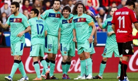 Барселона разби закъсалия Селта - 1