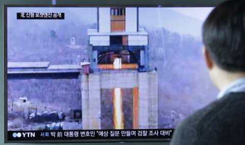 Северна Корея тества мощен ракетен двигател (Видео) - 1