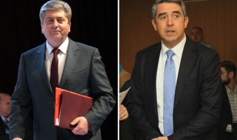 Първанов и Плевнелиев коментираха посещението в Скопие - 1