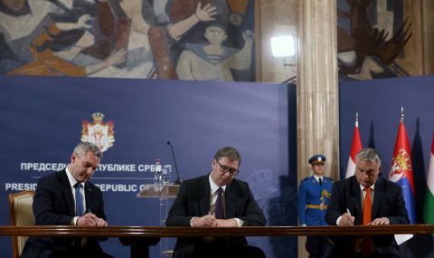Лидерите на Сърбия, Австрия и Унгария подписаха меморандум  - 1