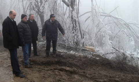 Към момента остава резервна схема на електрозахранване за Гълъбово - 1