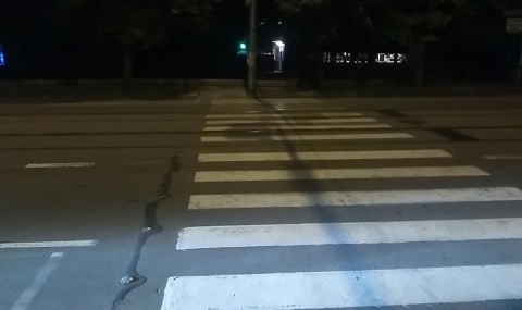 Светещите пешеходни пътеки в София изгаснаха (Видео) - 1