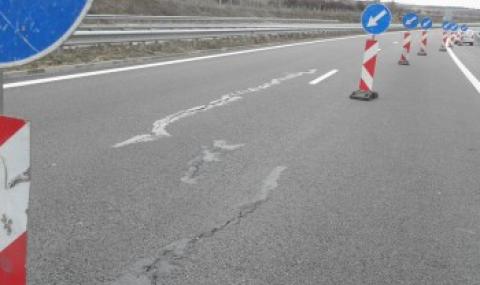 Ремонти на магистрала "Тракия" - 1