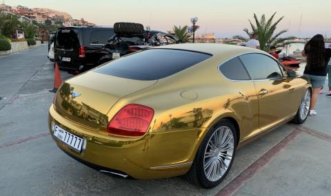 Със златно Bentley на Свети Влас (СНИМКИ) - 1