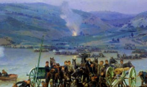 15 юни 1877 г. Руската армия преминава р. Дунав - Юни 2017 - 1