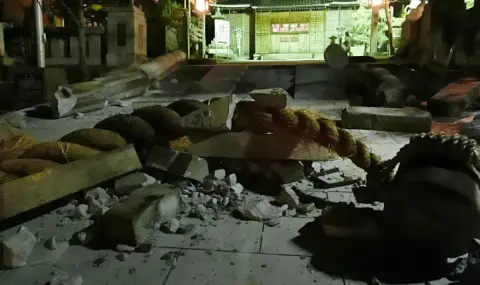 Най-малко 30 души са загинали след силното земетресение в Япония - 1