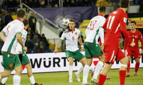 Турция разпиля България за едно полувреме - 1