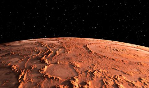 Каква е тази странна дупка на Марс? (СНИМКИ) - 1