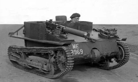 Carden-Loyd Mk. VI: най-известният танкет - 1