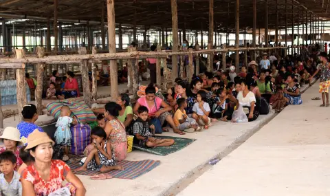 Близо 3000 жители от Мианмар избяха в Тайланд за 48 часа - 1