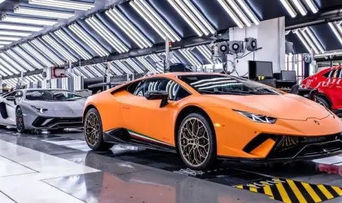 За първи път в своята история Lamborghini продаде повече от 10 000 коли за една година - 1