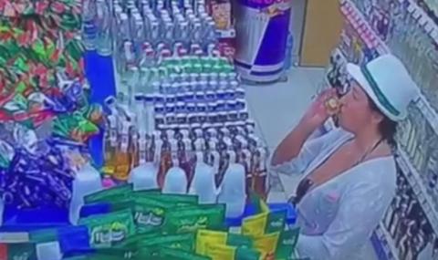 Крадла гаврътна 6 "патрончета" между рафтовете в магазин в "Слънчев бряг" - 1
