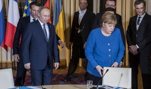 Путин и Меркел на четири очи - 1