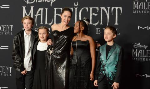 Анджелина Джоли се мести с децата в Лондон - 1
