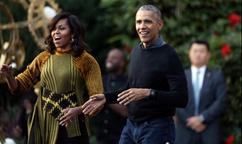 Изненада за феновете на Мишел – влезе Обама - 1