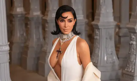 Ким Кардашиян пусна най-шокиращото си бельо до момента: прашки с... изкуствени косми (ВИДЕО) - 1