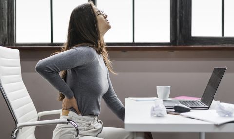 Работата в офис: как да се справим с болките в гърба? - 1