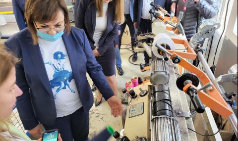 Нинова в Ловеч: Производството да бъде подпомогнато приоритетно - 1