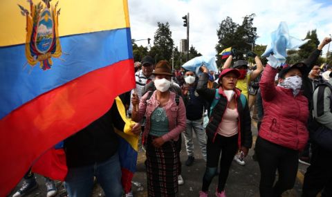 Еквадор спира добива на петрол заради протестите - 1