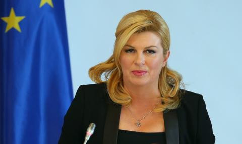 На хърватската президентка й прилоша - 1
