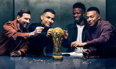 Меси, Роналдо, Мбапе и Вини се събраха в рекламен клип преди Мондиал 2026 - 1