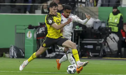 Борусия Дортмунд елиминира Айнтрахт Франкфурт след дузпи за Купата на Германия - 1