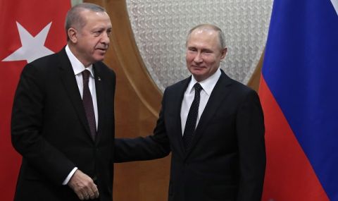 Путин и Ердоган спешно по телефона - 1