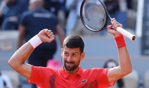 Новак Джокович с юбилейна победа на Ролан Гарос - 1