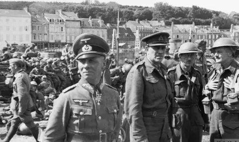 12 юни 1940 г.: 13 000 британски и френски военни се предават на фелдмаршал Ервин Ромел - 1