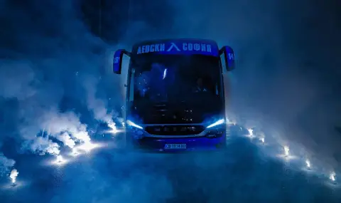 Левски представи новия клубен автобус - СНИМКИ + ВИДЕО - 1