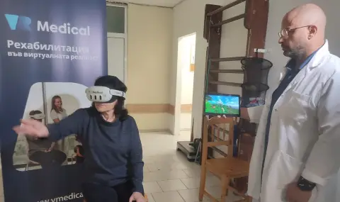 Виртуална реалност в рехабилитацията… Старши рехабилитатор Калин Бошев пред „ФАКТИ“