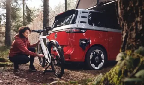 Volkswagen представя иновативен електрически велосипед - 1
