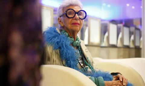 Mодната икона Айрис Апфел почина на 102 години - 1