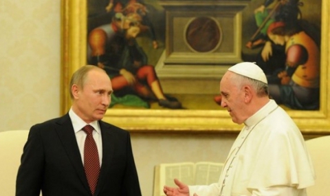 Путин и папа Франциск ще говорят за Украйна и Близкия изток - 1