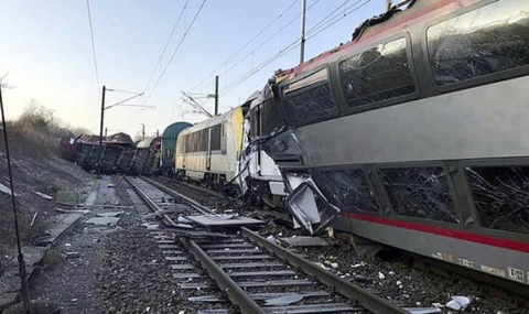 Тежка влакова катастрофа в Люксембург - 1