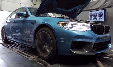 Измериха истинската мощност на BMW M5 - 1