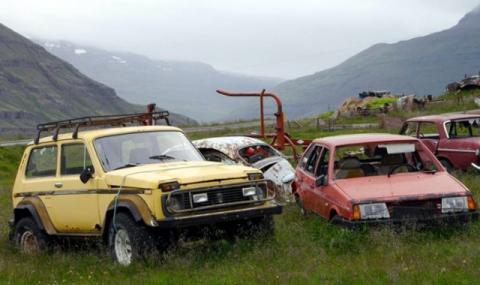 Автомобилно гробище от Лади, но... зад Океана - 1