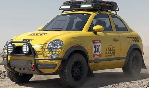 Представяте ли си Запорожец за участие в рали Дакар - 1