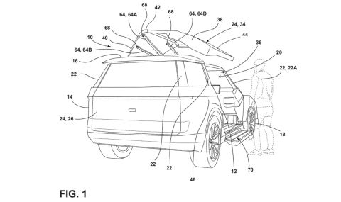 Ford патентова SUV с врата като на Model X - 1