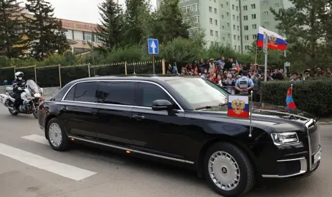 Putin's Russian limousine, which is not very Russian  - 1