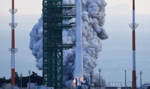 Провал! Южна Корея изстреля първата си космическа ракета, но мисията не успя - 1