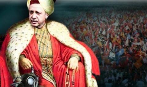 Те скандират: &quot;Долу султан Ердоган&quot; - 1