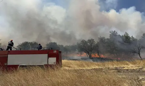 Има задържан за пожара в Българово - 1
