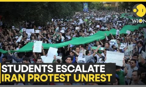 Насилие в Иран: Най-малко пет човека са убити при сблъсъци между протестиращи и полиция ВИДЕО